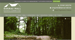 Desktop Screenshot of darras-hall.net